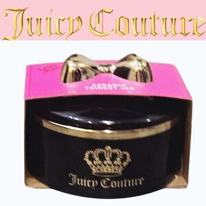 Juicy Couture Home Crown Signature Logo Ceramic Trinket Jar